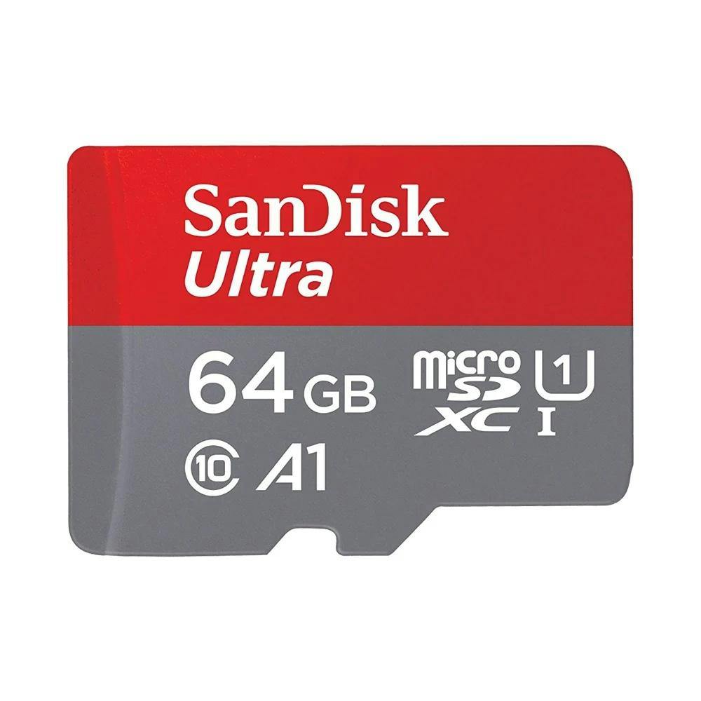 Memoryzone SanDisk Ultra A1 64GB 120MB/s MicroSDXC Memory Card SDSQUA4-064G-GN6MN image