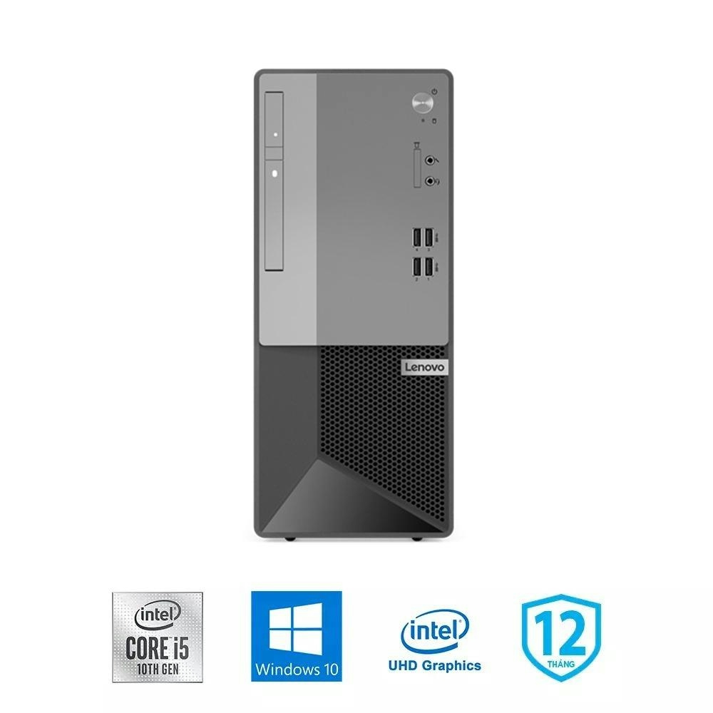 Memoryzone Lenovo V50t 11HD0012VA (i5-10400, UHD 630, 4GB Ram, 1TB HDD, DVDRW, USB Keyboard & Mouse) thumbnail 