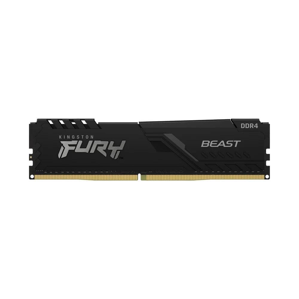Memoryzone Ram PC Kingston Fury Beast Black 16GB 3200MHz DDR4 KF432C16BB/16 image